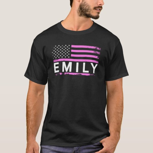 EMILY AMERICAN FLAG FOR EMILY Tシャツ (正面)