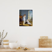 Emily and George Mason, c.1794-95 (キャンバス油) ポスター (キッチン)