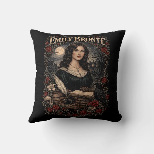 Emily Brontë クッション (裏面)