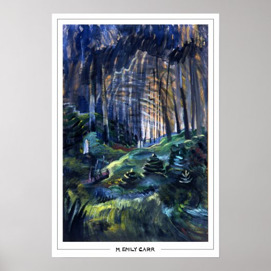 Emily Carr Zedign アートポスター #11 ポスター (正面)