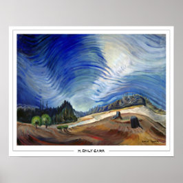Emily Carr Zedign アートポスター #137 ポスター