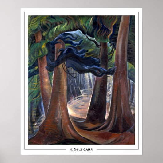 Emily Carr Zedign アートポスター #16 ポスター (正面)