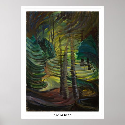 Emily Carr Zedign アートポスター #184 ポスター (正面)