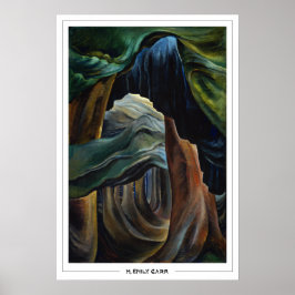 Emily Carr Zedign アートポスター #1 ポスター