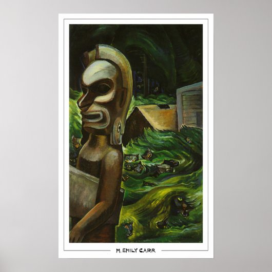 Emily Carr Zedign アートポスター #236 ポスター (正面)
