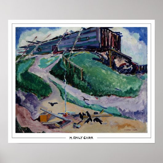 Emily Carr Zedign アートポスター #245 ポスター (正面)
