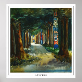 Emily Carr Zedign アートポスター #249 ポスター