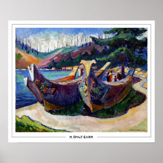 Emily Carr Zedign アートポスター #2 ポスター (正面)