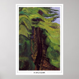 Emily Carr Zedign アートポスター #383 ポスター
