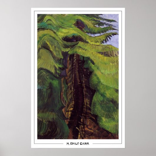 Emily Carr Zedign アートポスター #383 ポスター (正面)