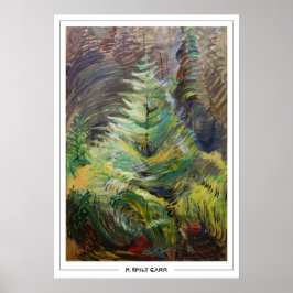 Emily Carr Zedign アートポスター #64 ポスター