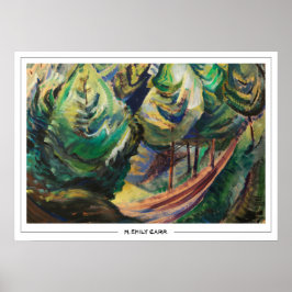 Emily Carr Zedign アートポスター #6 ポスター