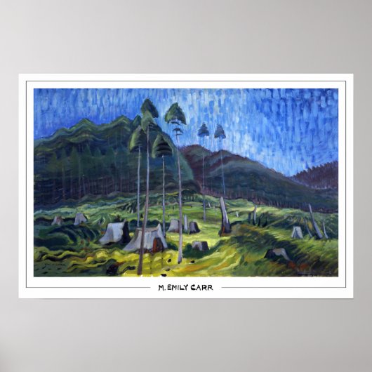 Emily Carr Zedingアートポスター#3 ポスター (正面)