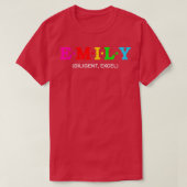 Emily Excel Diligent Tシャツ (デザイン正面)