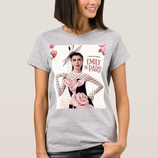 Emily in P a r i s Season 4 Paris Loveファッション Tシャツ (正面)