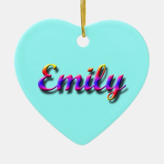 Emily_Nameのオーナメント セラミックオーナメント (正面)