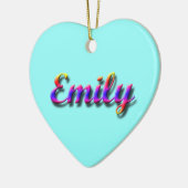 Emily_Nameのオーナメント セラミックオーナメント (左)