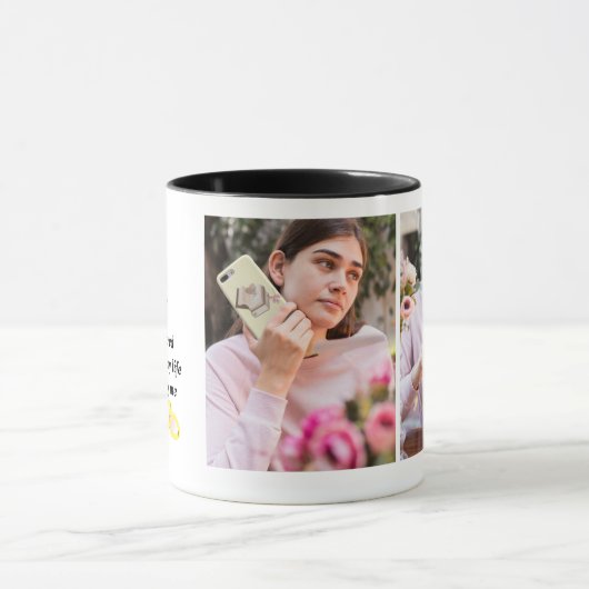 @Emily name Mug – Custom Coffee Cup with An マグカップ (中央)