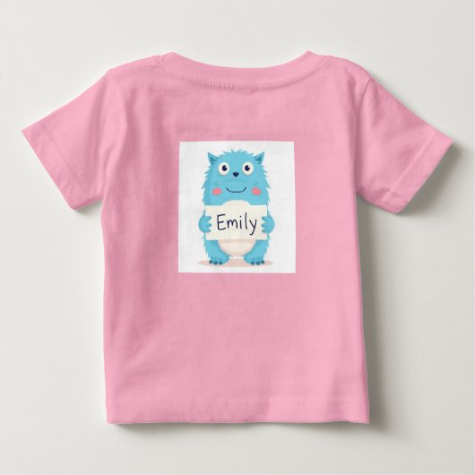 Emily's Enchanted Monster ベビーTシャツ (裏面)