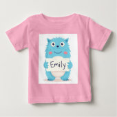 Emily's Enchanted Monster ベビーTシャツ (正面)