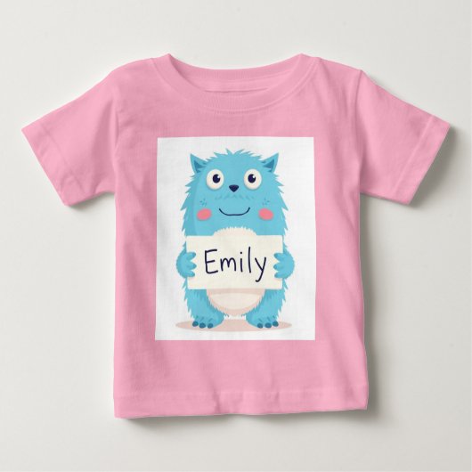 Emily's Enchanted Monster ベビーTシャツ (正面)