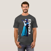 Eminem Mic Pose funny Tシャツ (正面フル)