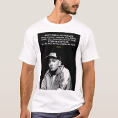 Eminem quotes T-Shirt Tシャツ (正面)