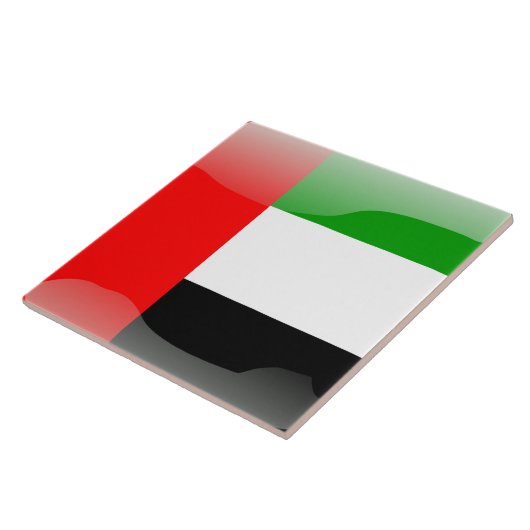 Emiratiの旗 タイル (側面)
