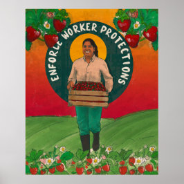 emitxinによる「労働者保護の強制」ポスター ポスター