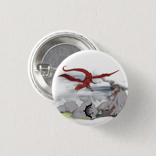 Emlearal - Jaws of Flameボタン 缶バッジ (正面&裏面)