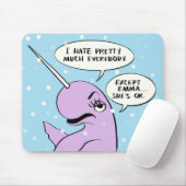 Emma用のカスタムナディンマウスパッド マウスパッド (マウス)