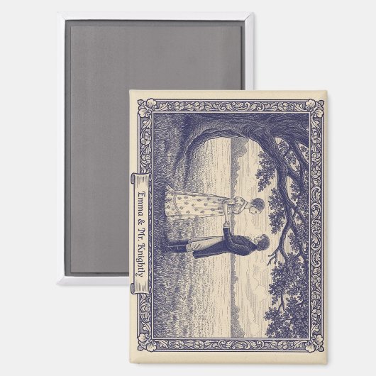 Emma and Mr. Knightley scene マグネット (正面/裏面)