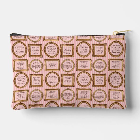 Emma by Jane Austen Quotes Personalized アクセサリーポーチ (裏面)