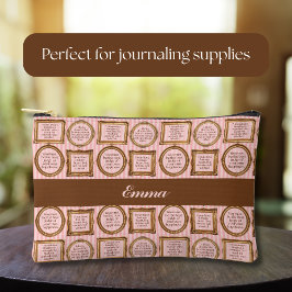 Emma by Jane Austen Quotes Personalized アクセサリーポーチ