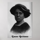 Emma Goldman poster ポスター (正面)