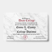 Emma L. Chaney バッジ (正面)