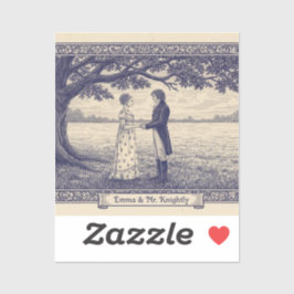 Emma & Mr. Knightley シール