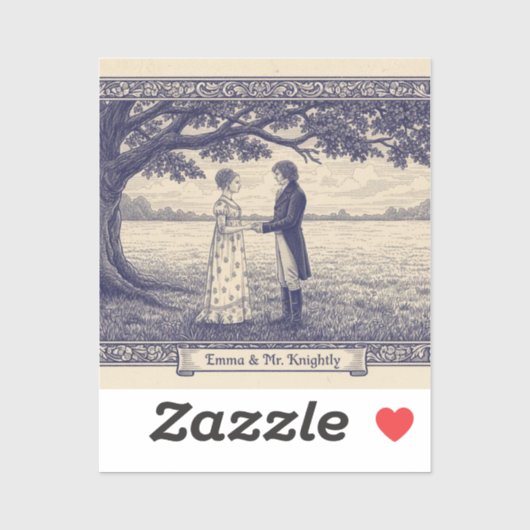 Emma & Mr. Knightley シール (シート)