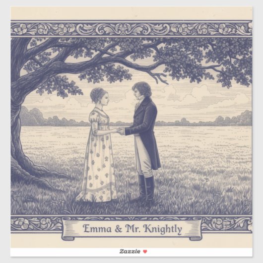 Emma & Mr. Knightley シール (シート)