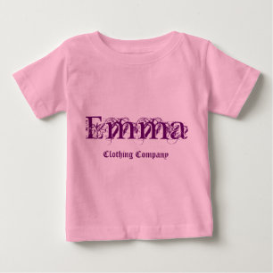Emma Name Clothing Companyのベビーのワイシャツ ベビーTシャツ