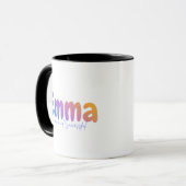 Emma Name Gift - Joyful and Successful - Personali マグカップ (正面左)