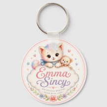 Emma Sincy ロゴ キーリング