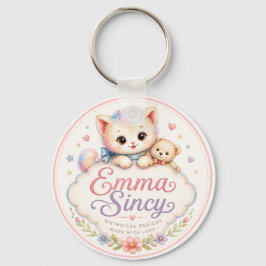 Emma Sincy ロゴ キーリング