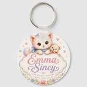 Emma Sincy ロゴ キーリング (裏面)