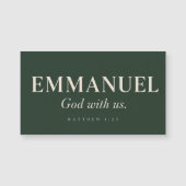 EMMANUEL | マタイによる福音書 1:23 | クリスマス (正面)