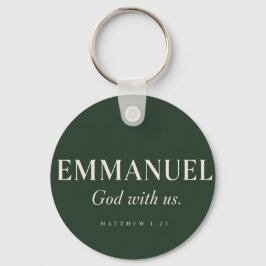  EMMANUEL | マタイによる福音書 1:23 | クリスマス  キーホルダー