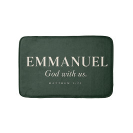EMMANUEL | マタイによる福音書 1:23 | クリスマス バスマット
