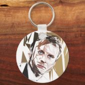 Emmanuel Macron キーホルダー (正面)