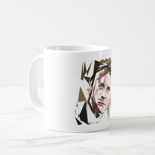 Emmanuel Macron コーヒーマグカップ (正面左)