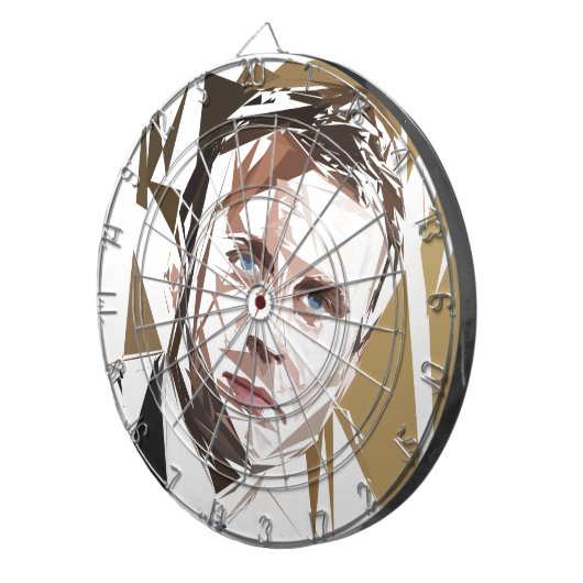 Emmanuel Macron ダーツボード (正面右)